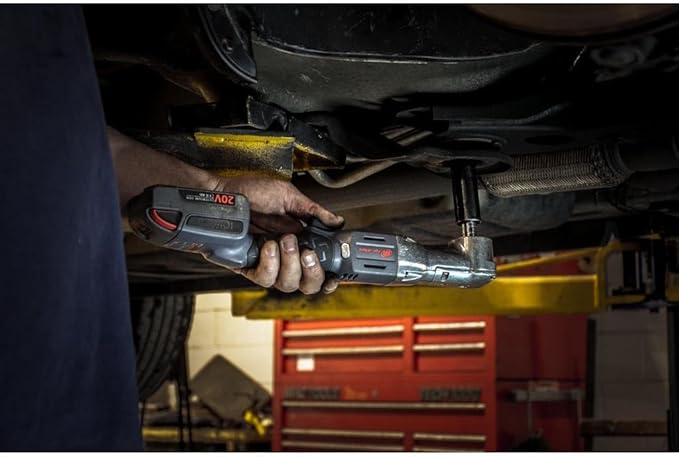Ingersoll Rand W5330 3/8" 20V Angle Cordless Impact Wrench, 180 ft-lb Torque, Friction Ring Retainer, Bare Tool