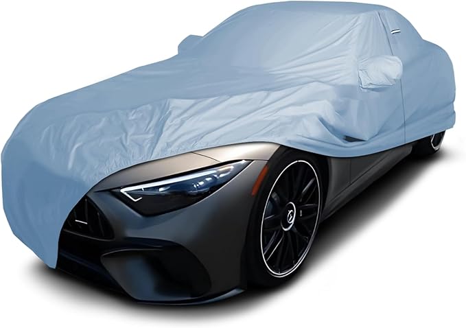 iCarCover Premium Car Cover for 2006-2024 Mercedes-Benz CLS-Class Heavy Duty Waterproof All-Weather Automobiles Custom Fit Indoor Outdoor UV Snow Protection Covers with Straps and Bag