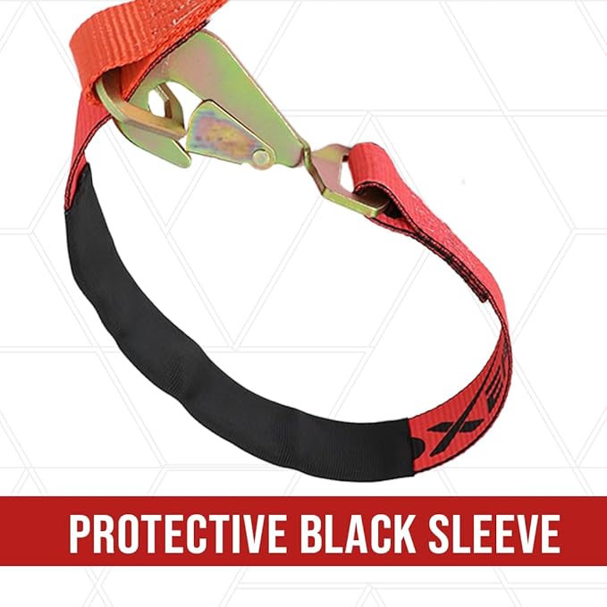 Boxer Pro Tow Straps V Bridle 2 Inch x 6 Feet with Snap Hooks, Recovery V Strap, Rollback, Car Hauler, Towing – B/S 10,000lbs Boxer Vehicle Strap Series