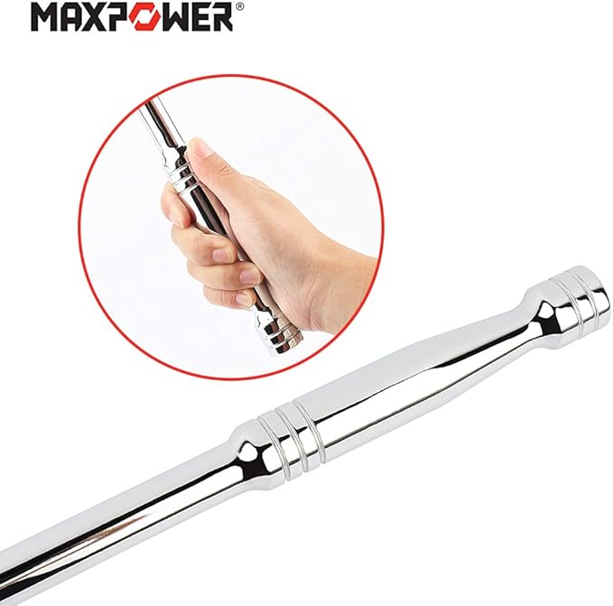MAXPOWER 24-Inch Breaker Bar 1/2-Inch Drive Flex Handle