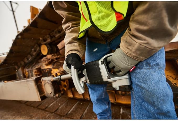 Ingersoll Rand 285B-6 1-Inch Cordless Pneumatic Impact Wrench with 6-Inch Extended Anvil and 2 Handles