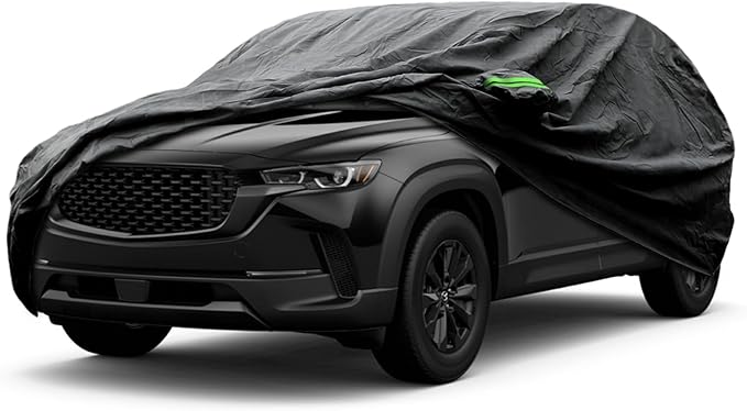 Proadsy Car Cover Custom Fit for 2023-2025 2026 Mazda CX-50, Waterproof All Weather for Automobiles, Full Exterior Cover Rain Snow Sun Protector Indoor Outdoor Car Cover