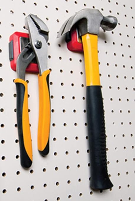Big RED MTOMP222PK Torin Tool Storage Organizer: Magnetic 2" x 2" Pegboard Panel, 2 Pack