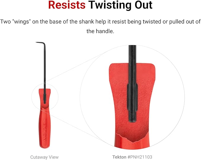 TEKTON Pick, Hook, Probe, and Mini Pry Bar Set (27-Piece) | LVR10006 | Made in USA