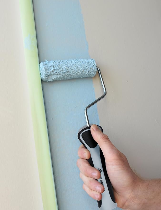 ROLLINGDOG 12 Inch Paint Roller Kit - Large Paint Bucket and Roller with Adjustable Roller Frame, Microfiber Roller Covers and Exrension Pole for Walls,Ceilings,Furniture Painting(Pack of 21)