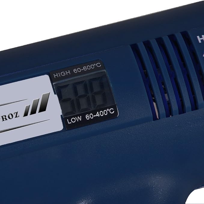 1800W Industrial Heat Gun With Digital Temperature Gauge ((2 attachments))