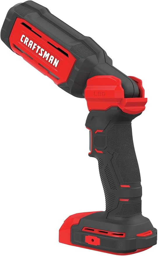 CRAFTSMAN V20 LED Work Light, Cordless Handheld Portable Led Light, 350/700 Lumens Hanging Work Light, Tool Only (CMCL050B)