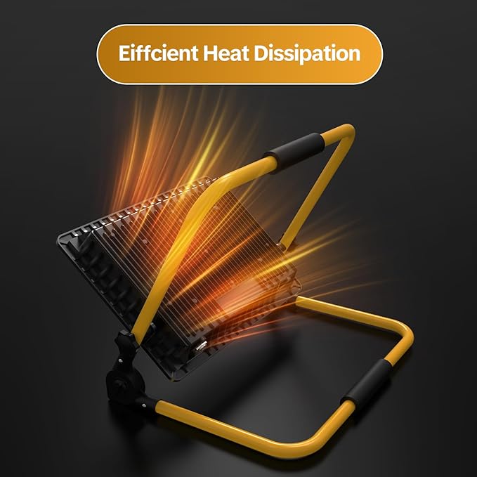AIKVSXER 36000LM Led Work Light, 300W 6000K Portable Flood Light with 16.4FT Cord & Switch, IP66 Waterproof Worklight for Indoor Outdoor Job Site Repairing Garage Workshop, Gifts for Man