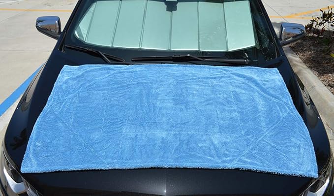 McKee's 37 MK37-G1150 Glacier 1100 GSM Drying Towel with Pockets, 30 x 50 inches (Over 10 Square Feet!)
