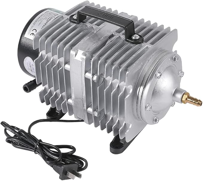Cloudray 135W Air Compressor Electrical Magnetic Commercial Air Pump 120L/min for CO2 Laser Engraving Cutting Machine ACO-009D（110V 60Hz)