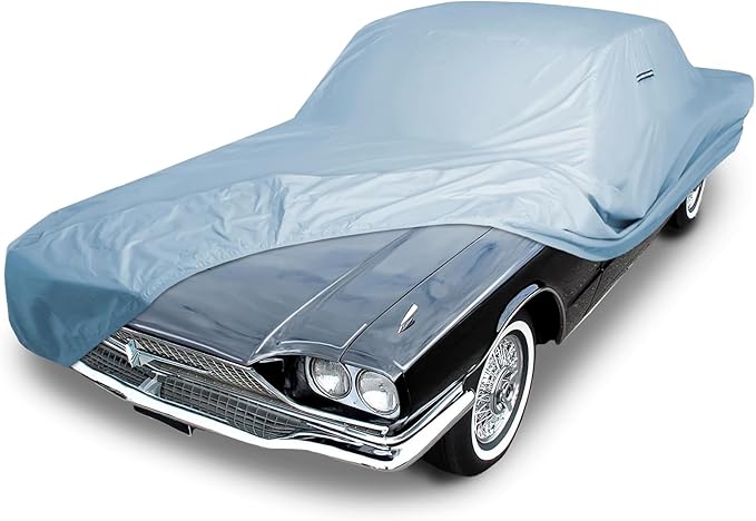 iCarCover Custom Car Cover for 1958-1969 Ford Thunderbird Waterproof All Weather Rain Snow UV Sun Hail Protector for Automobiles, Automotive Accessories Full Exterior Indoor Outdoor Car Cover