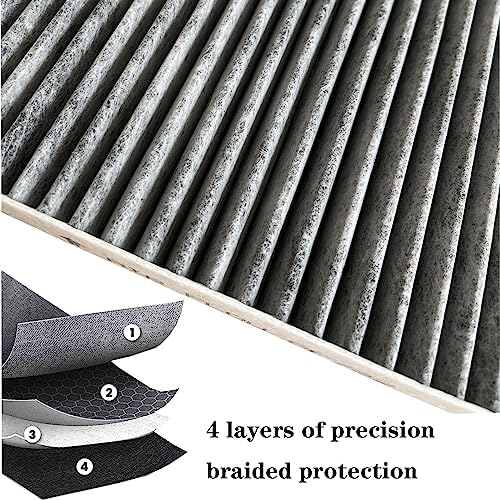 GF732 Cabin Air Filter for Hyundai Palisade 3.8L 2020 2021 2022 2023 2024 2025, Replacement for 97133S8000