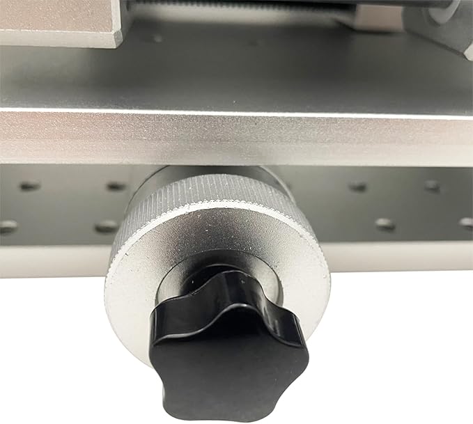 INTBUYING 2 Axis Moving Table for Laser Marking Engraving Machine Portable XY-Axis Moving Workbench 300 * 220 Two-dimensional Marking Machine Table
