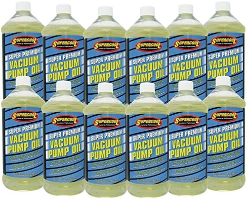 TSI Supercool V32-12CP 68 Viscosity Synthetic Vacuum Pump Oil 32oz 12-Pack
