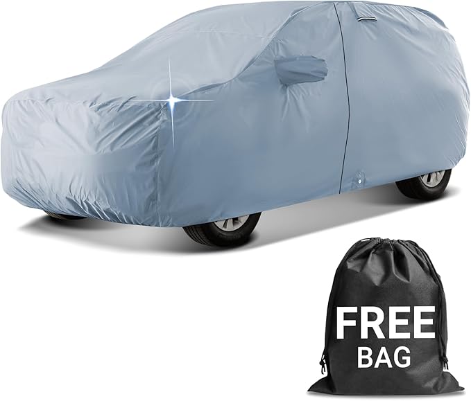iCarCover Fits 2006-2013 Mercedes-Benz R-Class SUV Cover Automobiles Form-Fit Padded Full Exterior Waterproof Automobiles Protection Covers