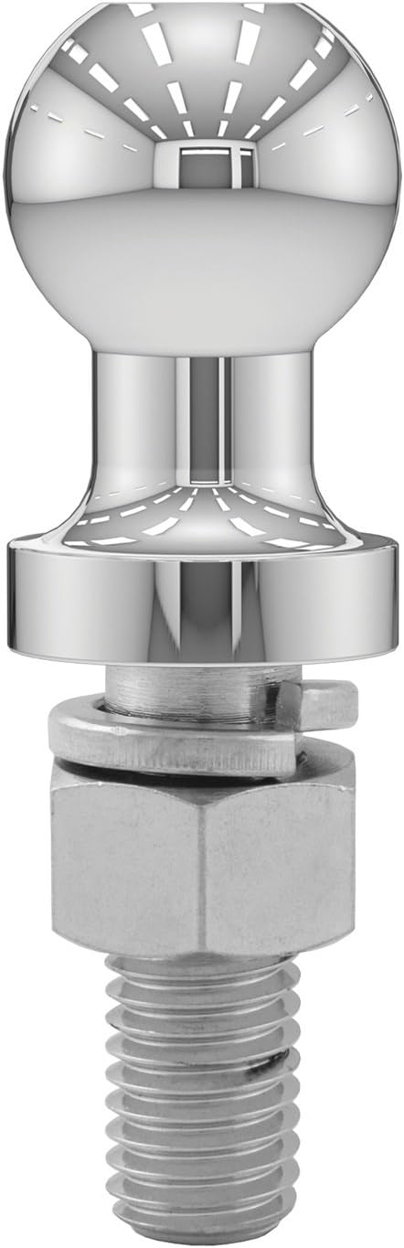 CURT 40093 Replacement Trailer Sway Control Ball, 1-1/4-Inch Diameter, 5/8 x 1-3/4-In Shank