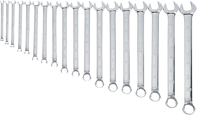 DEWALT Combination Wrench Set, MM, 18 Piece (DWMT19237)