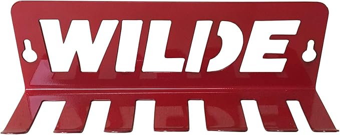 Wilde Tool HPB7/DB 7 Piece Hard Cap Pry Bar W/Rack Set