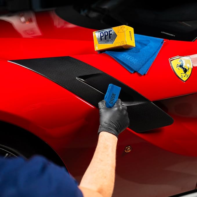 GYEON PPF EVO Flexible Ceramic Coating for Paint Protection Film Vinyl Wrap Hydrophobic Self‑Cleaning Protection Enhances Color Gloss Durable Single‑Layer Application Without Affecting Self‑Healing
