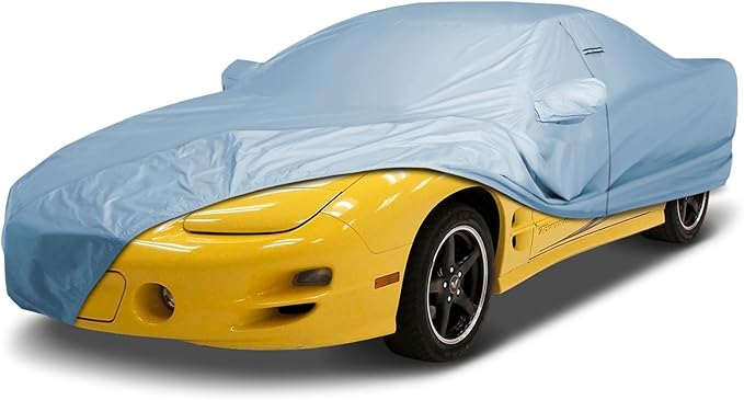 iCarCover Fits [1982-2002 Pontiac Firebird] Premium Custom Car Cover Waterproof All Weather Resistant Outdoor Indoor Sun Snow Storm UV Protection Form-Fit Padded Cover with Straps