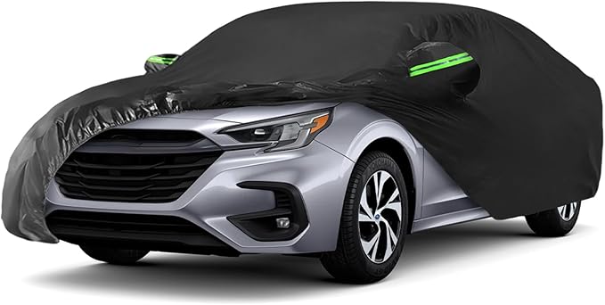 Proadsy Car Cover Custom Fit for Subaru Legacy 2010-2025, Waterproof All Weather for Automobiles, Full Exterior Cover Rain Snow Sun Protector Indoor Outdoor Car Cover