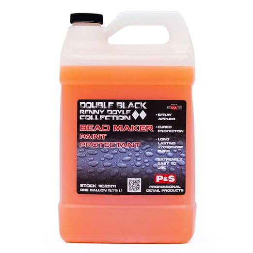 P & S PROFESSIONAL DETAIL PRODUCTS Bead Maker Combo Kit - Paint Protectant & Sealant, Easy Application, Cured Protection, Long Lasting Gloss, Hydrophobic Finish -1 Gallon+1 Quart