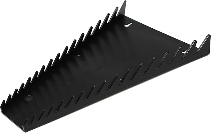 JSP Manufacturing Red & Black 16 Tool Standard Wrench Holder Wrench Organizer 2 Pack | Storage Rack Tray Tool Holder