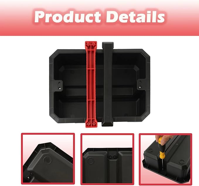 31-01-8400 Packout Storage Tray Compatible with Milwau-kee Large Tool Box 48-22-8425, 48-22-8426