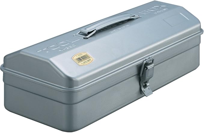 TRUSCO Y-350-SV Mountain Tool Box, 14.8 x 6.4 x 4.8 inches (373 x 164 x 124 mm), Silver