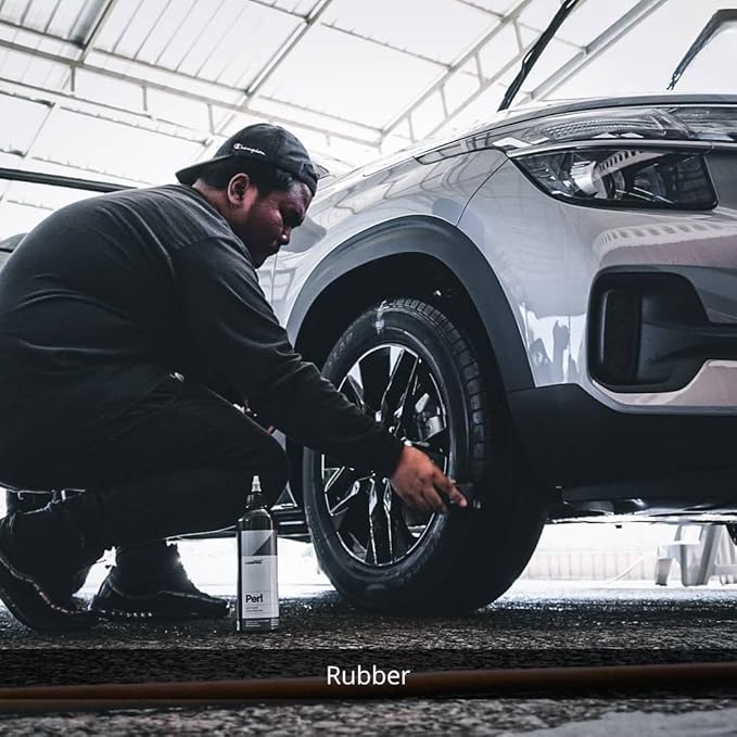 CARPRO PERL Plastic & Rubber Protectant - [Plastic, Engine, Rubber, Leather] - Concentrated Tire Dressing, Water Based UV Protection, Satin Finish - Gallon (135oz)