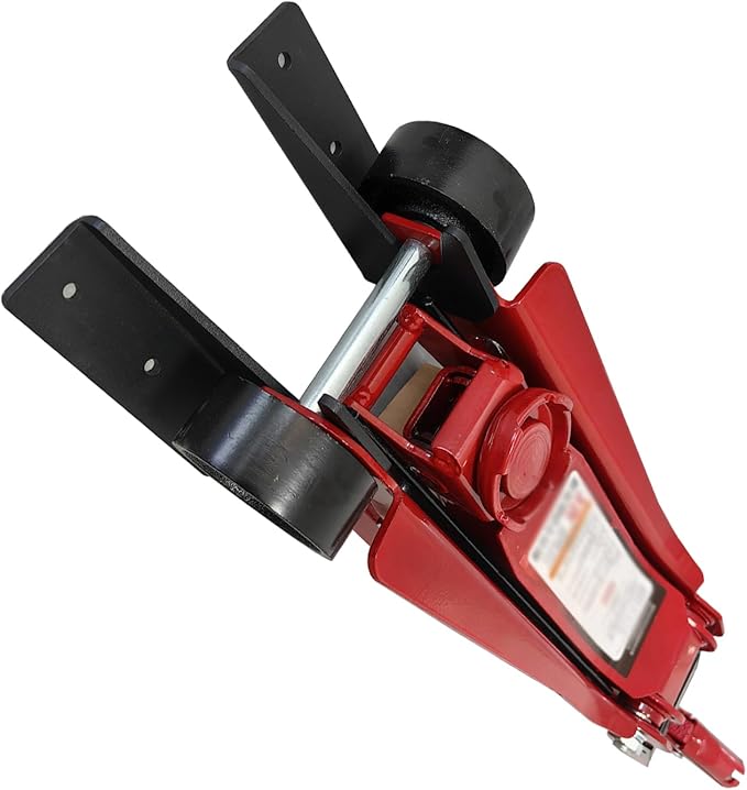 Floor Jack Stand Wall Mount Organizer Brackets Garage Tool Hangers Jack Stands Holder Storage Rack Mount Fit for Any Standard Aluminum or Steel Floor Jack (2 Pack)