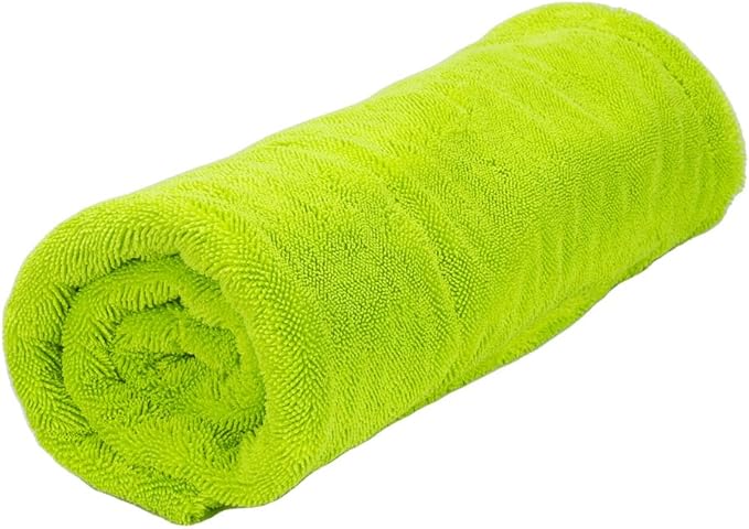 Maxshine Universal Car Drying Towel 30” x 30” | 1600GSM Plush Double-Sided Microfiber | Super Absorbent Rinse-Free Drying Towel for Car Wash & Detailing | Scratch-Free, Lint-Free Auto Care Cloth