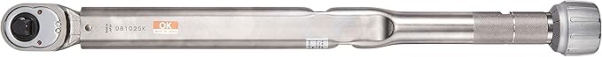 Tohnichi Ratchet Head Type Adjustable Torque Wrench with Metal Handle, 40-200, 2N.m, 1/2" Square Drive QL200N4-MH Torque Wrench