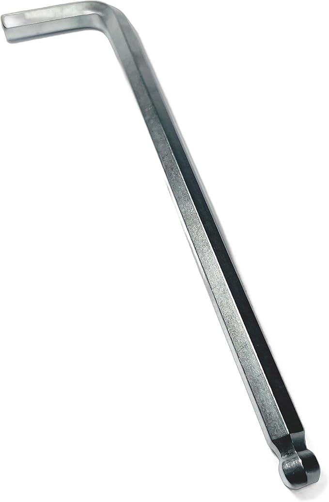 1pcs 1/2 Ball End Allen Wrench sets,1/2" Hex Key Wrench set,10.43 inch lengh allen key Door Key L Shaped hex wrench set with Long Arm.