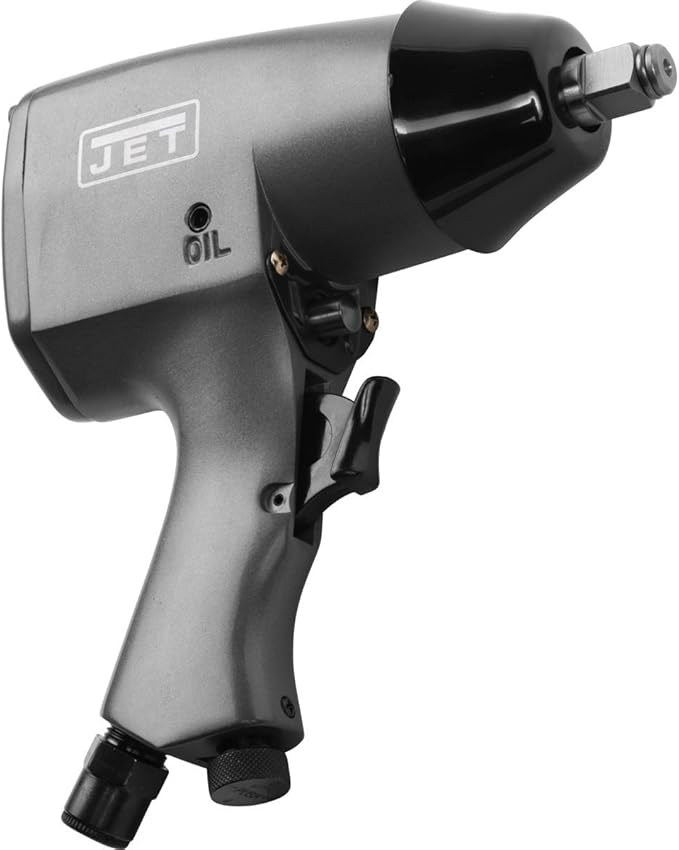 JET 1/2-Inch Aluminum Impact Wrench, 250 ft-lbs, 8000 RPM (Model JAT-102)