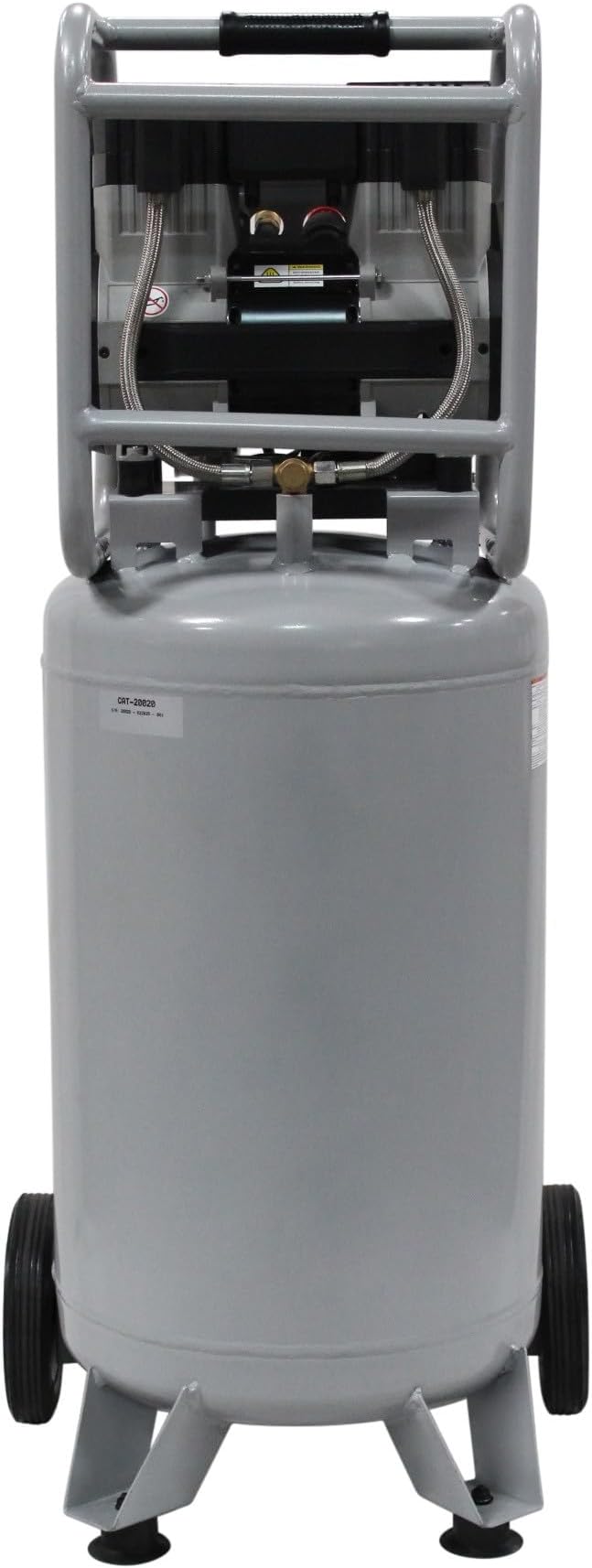 California Air Tools 20020 2.0 HP Ultra Quiet and Oil-Free Air Compressor with Wheels, 20 Gallon Tank Capacity, 70 dB Noise Level, Electric, Portable