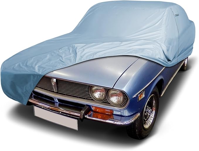 iCarCover Premium Car Cover for 1971 Mazda 616 Heavy Duty Waterproof All-Weather Automobiles Custom Fit Indoor Outdoor UV Snow Protection Covers with Straps and Bag