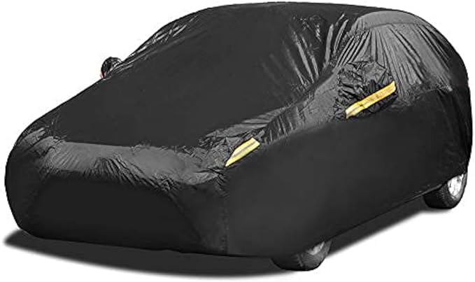 UV Protection Car Cover Windproof Dustproof Scratch Resistant Outdoor Universal Full Car Covers for Hatchback