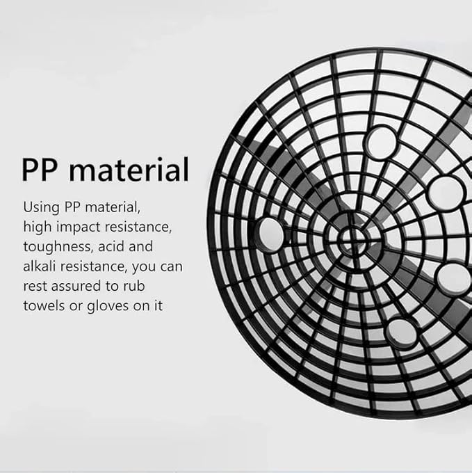 Car Wash Bucket Insert Dirt Guard Insert Fits 12 Inch Diameter Bucket or 3-5 Gallon Bucket (2, Green)