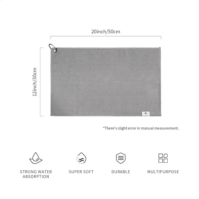 watchget Barista Towels 4 Pack - Espresso Machine Microfiber Cloth Set, 12"x20", Professional Coffee Towels for Barista Coffee Bar Espresso Microfiber Cloth Set Espresso Rag, Grey