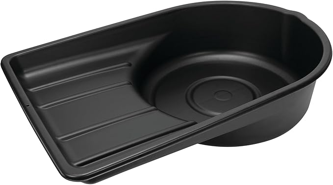 Performance Tool W4072 Black Extra Large Portable 7.5 Gallon Oil Drain Pan, (28.4 L)