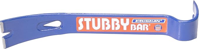VAUGHAN Superbar, 12 Inch Pry Bar, Nail Puller, Made In The USA, B215S, VN45101