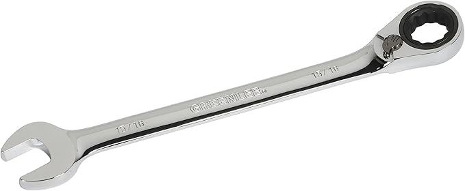 Greenlee 0354-22 Combination Ratcheting Wrench, 15/16-Inch