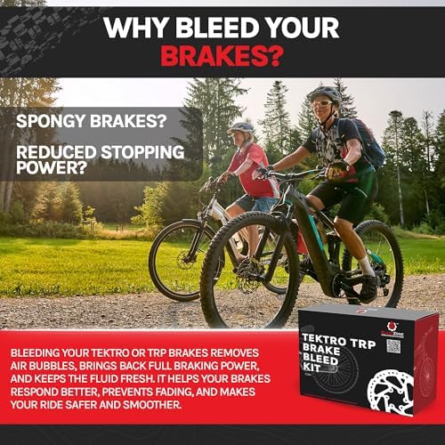 BleedZone Standard Brake Bleeder Kit Compatible with Tektro TRP, 120ml