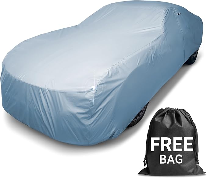 iCarCover Premium Car Cover for 2006-2011 Chevy HHR Heavy Duty Waterproof All-Weather Automobiles Custom Fit Indoor Outdoor UV Snow Protection Covers with Straps and Bag