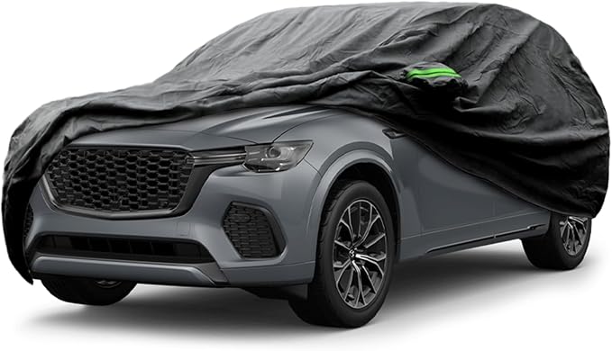 Proadsy Car Cover Custom Fit for 2024 2025 2026 Mazda CX70 CX-70, Waterproof All Weather for Automobiles, Full Exterior Cover Rain Snow Sun Protector Indoor Outdoor Car Cover
