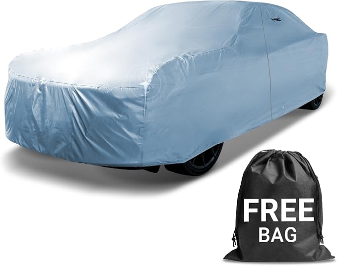 iCarCover Fits 1964-1967 Pontiac GTO Car Cover Automobiles Form-Fit Padded Full Exterior Waterproof Automobiles Protection Covers