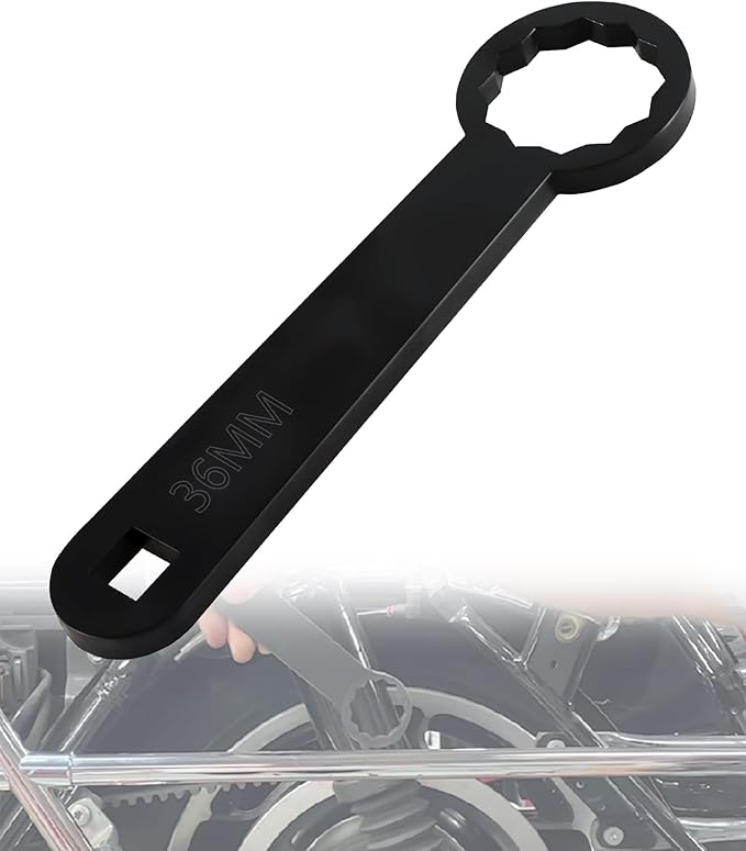Rear Axle Wrench 36mm, Rear Wheel Axle Torque Wrench Hand Tool 36mm for Motorcycle