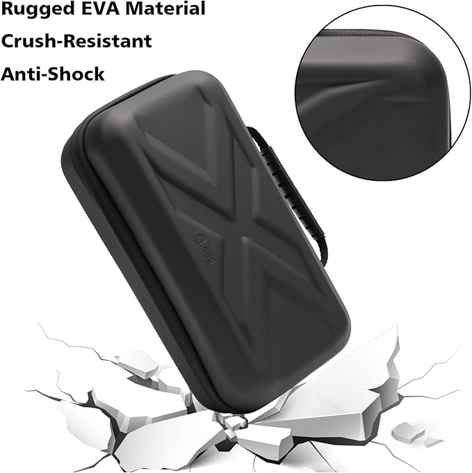 EVA Protection Case Compatible with NOCO Jump Starters - Boost Plus GB40/Boost Sport GB20 UltraSafe Lithium Jump Starter (CASE ONLY)