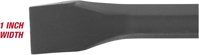 GreatNeck WR24 Wrecking Bar, 24 Inch | Pry, Strike, & Demo with Single Rugged Tool | Slotted Nail Puller & Hardened Prying Edge | Drop Forged Steel Construction Tool | Rust Resistant